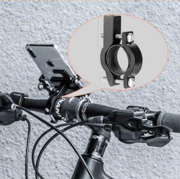 ROCKBROS | Fahrrad Motorrad Handyhalterung mit 360 Rotation Clip
